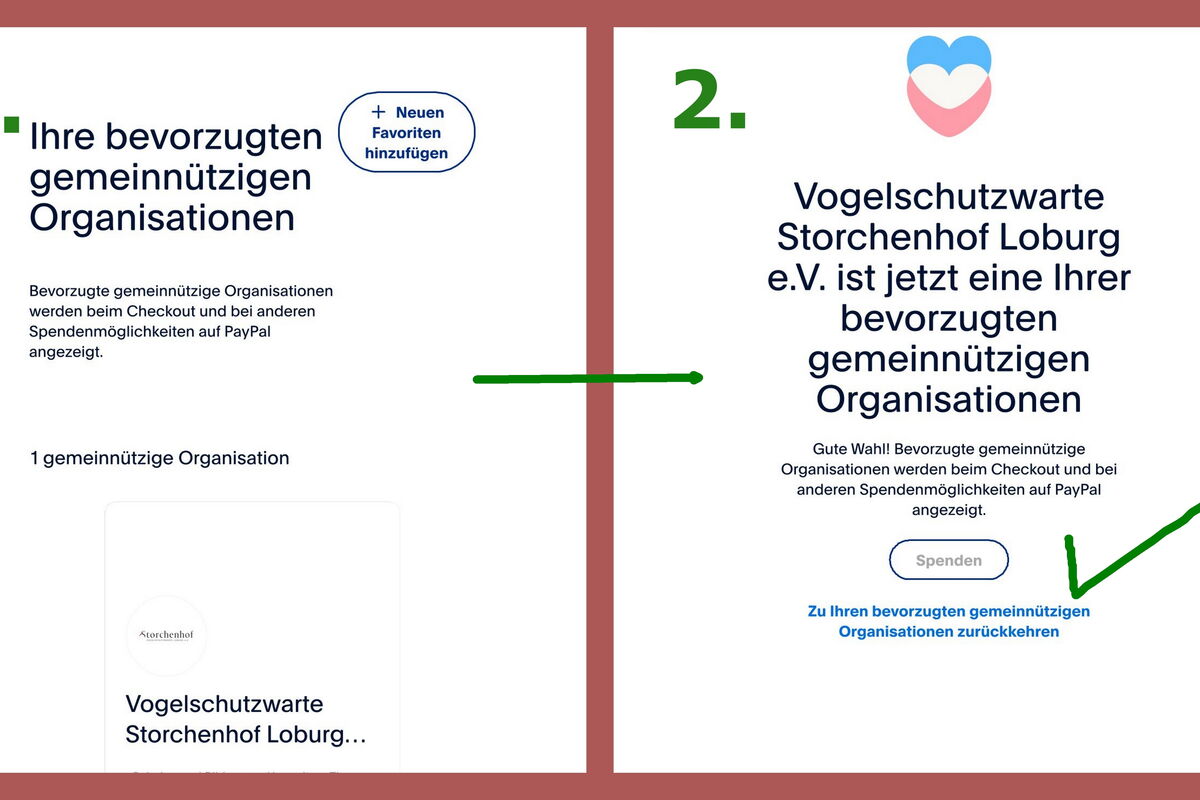 Paypal Anleitung Einrichtung bevorzugte Organisation